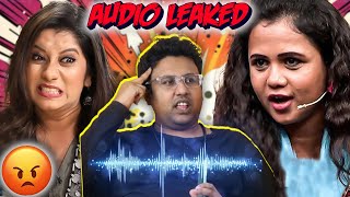 AUDIO LEAKED 😱 Manimegalai VS Priyanka Fight  Ramstk Family [upl. by Airetal]