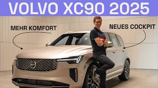 2025 Volvo XC90 Facelift Neues Cockpit Neues Fahrwerk Neue Preise  Autophorie [upl. by Seessel]