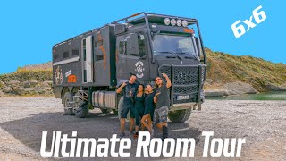 Ultimate Mercedes Arocs 6x6 Expedition Overland ►  KRUG XP Room Tour [upl. by Lemieux]