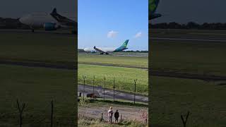 Amazing Aer Lingus takeoff at MAN ✈️🛫 aviation planespotting [upl. by Cash]