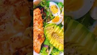 healthy food plates you should try food protinsalad breakfastideas breakfastideas [upl. by Latoyia]