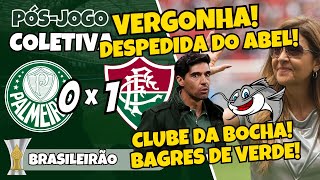 FORA ABEL  PÓSJOGO  PALMEIRAS 0X1 FLUMINENSE  BRASILEIRÃO 2024  COLETIVA ABEL FERREIRA AOVIVO [upl. by Carpet]