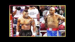 Mike Tyson vs George Foreman KO VICTORY [upl. by Dirgni402]