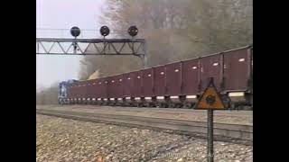 Conrail Pittsburgh Line Spring 1993 [upl. by Eekaz]