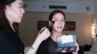 Makeup Tutorial with RB Chanco  Erich Gonzales [upl. by Ydor]