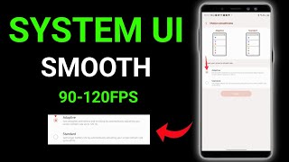 Enable System Smooth Ui Mode Performance  Max FPS Fix Lag  No Root [upl. by Nola]