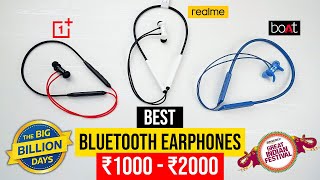 Best Neckband Under 1000 1500 amp 2000 on Flipkart Big Billion Day amp Amazon Great Indian Sale 2023 ⚡ [upl. by Dleifyar]