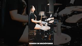 Sonido de micros vs sonido de cámara  Drums [upl. by Hsakaa]