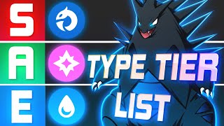 Ranking the Best Types In Pokemon Draft League [upl. by Regen843]