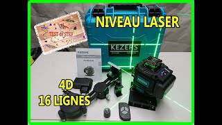 Niveau laser 4D a moins de 100 euro [upl. by Reeba]