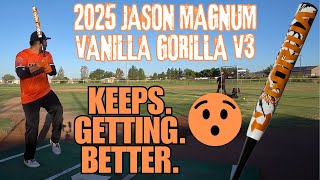 Hitting the DeMarini Vanilla Gorilla V3  APC Tech amp GAAAS  USSSA Slowpitch Bat Review [upl. by Durant]