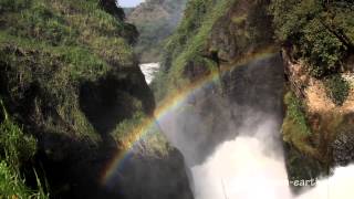 Murchison Falls on the White Nile Uganda [upl. by Eniffit]