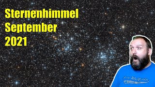 Sternenhimmel Planeten und astronomische Ereignisse im September 2021 [upl. by Tat]