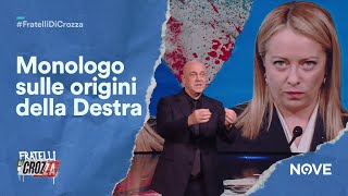 Maurizio Crozza quotMa certo Dante era di Destra e Petrarca di Italia Vivaquot [upl. by Frederick]