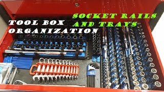 Tool Talk Ep 13 Organizing your Tool Box Different Socket Rails [upl. by Tina]