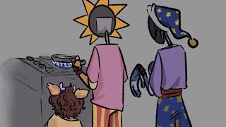 GRILL ME A CHEESE  SunMoonShow Fan Animatic [upl. by Anwahsat871]