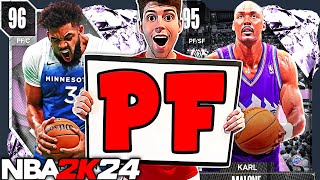 RANKING THE TOP 10 POWER FORWARDS IN NBA 2K24 MyTEAM [upl. by Llenyr662]