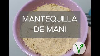 Mantequilla de Mani Casera Minipimer [upl. by Attalanta]