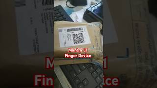 Mantra L1 Finger Device  fingerdevice biometricdevice shortsfeed shorts shortsvideo [upl. by Ennyleuqcaj]