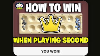 How To Win IMessage Mancala Avalanche Mode When Playing Second EASY [upl. by Toulon]