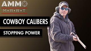 Stopping Power of Cowboy Calibers [upl. by Allicerp911]