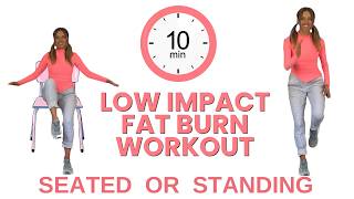 10 Minute Low Impact Cardio for Weight Loss and Better Health [upl. by Avram]