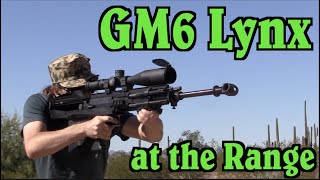 GM6 Lynx 50 BMG Bullpup at the Range [upl. by Cross]