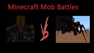 Minecraft Mob Battles Emperor of Monkings vs The Jumpy Bug [upl. by Darian]