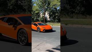 Orange Lamborghini Huracan Performante [upl. by Derrej]