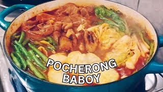 Pocherong Baboy  Easy Recipe of Pochero [upl. by Nickles]