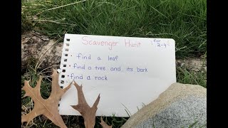 Let’s Go On a Nature Scavenger Hunt [upl. by Birchard561]