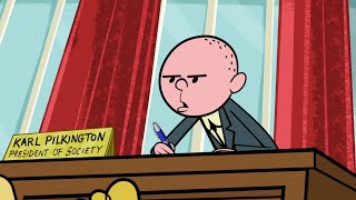 PRESIDENT PILKINGTON  Karl Pilkington Ricky Gervais Steven Merchant  Ricky Gervais Show [upl. by Shimberg]