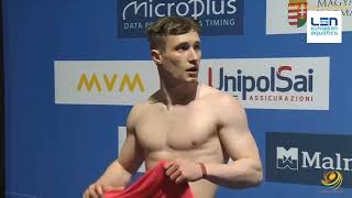 Jack Laugher  2021 European Diving Championship Men’s 3m Springboard Final [upl. by Nefets]