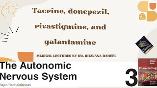 Tacrine Donepezil Rivastigmine Galantamine  Indirect Acting Cholinergic Agonists  Lippincott [upl. by Vincenz]