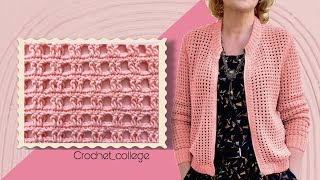 Amazing 😍 💯 Crochet Women Sweater pattern⚡️How to crochet [upl. by Alderson95]