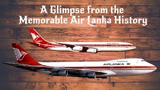 A Glimpse from the Memorable Air Lanka History  Air Lanka Historic Fleet  aerofly SL [upl. by Anirat257]