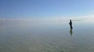 Bonefishing with Keith Russell in Andros Bahamas [upl. by Reisfield]