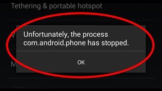 how to fix unfortunately the process comandroidphone has stopped error [upl. by Bidget]