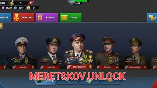 Meretskov unlock world conqueror 4 [upl. by Limbert]