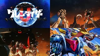 Grendizer U Opening Comparison [upl. by Pollitt]