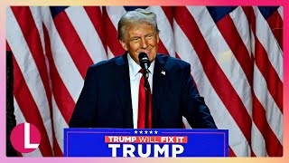 America Decides Donald Trump Declares Victory in US Election  Lorraine [upl. by Ailene]