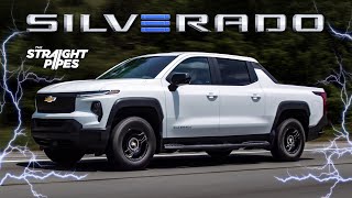 RIP GAS TRUCKS 2024 Chevrolet Silverado EV Review [upl. by Ahsinid]