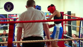 Vincent Singh Mynydd Cynffig ABC vs Ellis George Caerphilly ABC46 kg Junior bout 301024 [upl. by Trakas695]