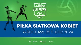 Liga Akademicka AZS  Wrocław  Piłka Siatkowa K  Politechnika Wrocławska  UKW Bydgoszcz [upl. by Adao]