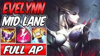 EVELYNN MID FULL AP ONESHOT COVEN GAMEPLAY  New Build amp Runes  Season 12  League of Legends [upl. by Hare923]