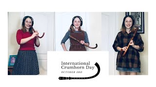 Chi la Gagliarda on 3 crumhorns for International Crumhorn Day [upl. by Aymer]