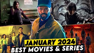 Top 10 Movies and TV Shows to watch in January 2024 [upl. by Ecinwahs967]