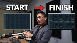 MAKING AN ENTIRE BEAT FROM START TO FINISH IN FL STUDIO Full Beatmaking Process [upl. by Atiral620]