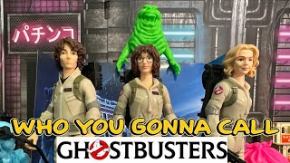 GHOSTBUSTERS Ecto Collection Fright Features Phoebe Callie and Trevor Spengler Stretch tech Ghosts [upl. by Henriette640]