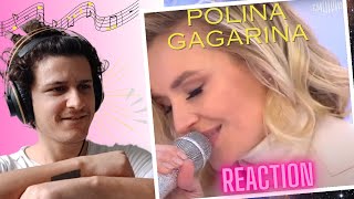 Polina Gagarina Kukushka Live Concert Reaction  a sharp voice [upl. by Grand]